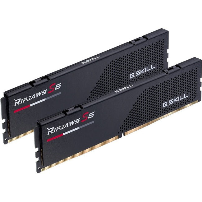 G.SKILL Ripjaws S5 RAM Module for Motherboard, Desktop PC - 32 GB (2 x 16GB) - DDR5-5600/PC5-44800 DDR5 SDRAM - 5600 MHz - CL36 - 1.20 V G.SKILL Ripjaws S5 RAM Module for Motherboard, Desktop PC - 32 GB (2 x 16GB) - DDR5-5600/PC5-44800 DDR5 SDRAM - 5600 MHz - CL36 - 1.20 V